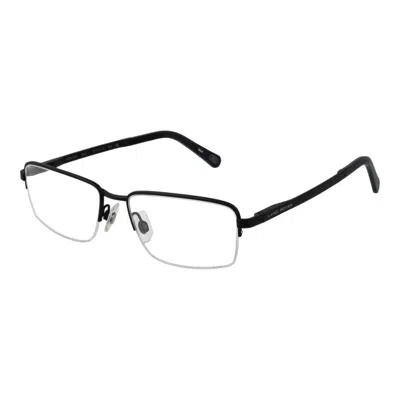 Land Rover Black Stainless Steel Glasses Men's (frames)
