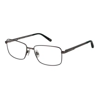 Land Rover Gray Stainless Steel Glasses Men's (frames)