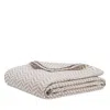 Lands Downunder Chevron Quilted Blanket In Light Gray
