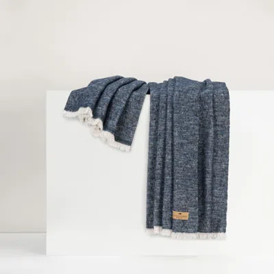 Lands Downunder Cinder Mist Throw In Blue