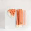 Lands Downunder Fiji Stripe Throw In Orange