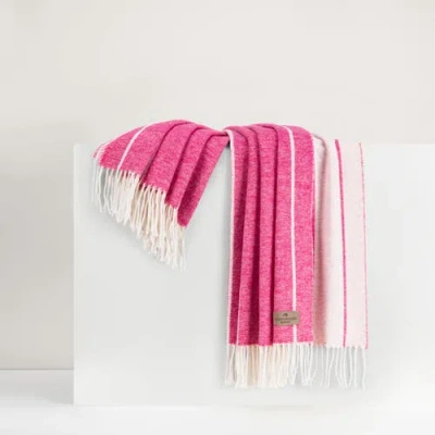 Lands Downunder Fiji Stripe Throw In Purple