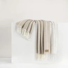 Lands Downunder Fiji Stripe Throw In Neutral