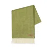 Lands Downunder Herringbone Cotton Blend Throw In Fern