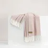 Lands Downunder Italian Herringbone Throw In Pink