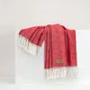 Lands Downunder Italian Herringbone Throw In Red