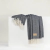 Lands Downunder Juno Cashmere Throw In Gray