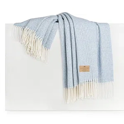 Lands Downunder Juno Lambswool Cashmere Throw In Sand