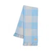 Lands Downunder Landsdown Under Buffalo Check Cotton Blend Throw In Blue/ Light Gray