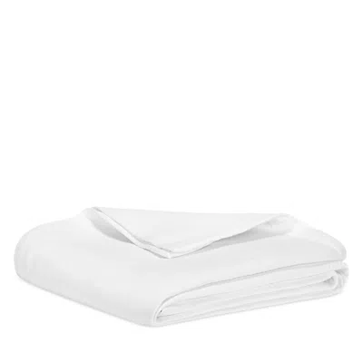 Lands Downunder Lattice Coverlet, Queen In White