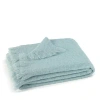 Lands Downunder Landsdown Under Mohair Throw In Glac Blu