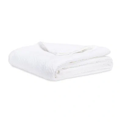 Lands Downunder Mosaic Coverlet In White