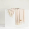 Lands Downunder Pinstripe Cashmere Throw In Neutral