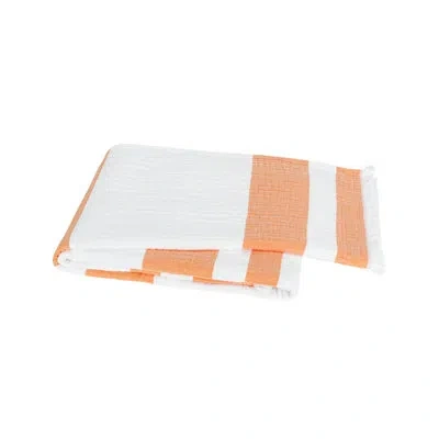 Lands Downunder San Marino Cotton Throw In Papaya