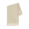Lands Downunder Soho Cotton Linen Throw In Sage