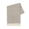 Lands Downunder Soho Cotton Linen Throw In Stone