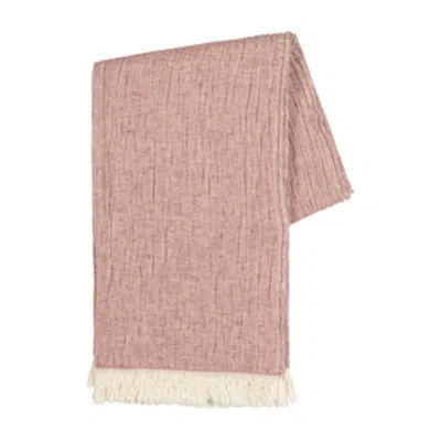 Lands Downunder Soho Throw Blanket In Pomegranate