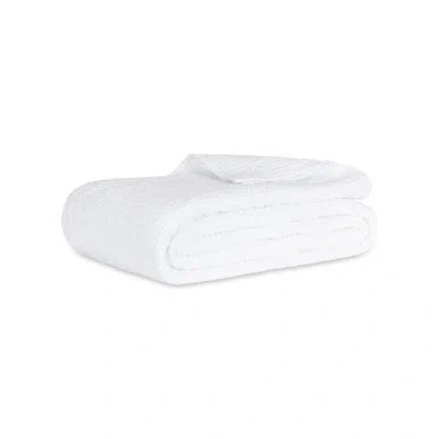 Lands Downunder Warwick Cotton/linen Blanket In White