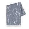 Lands Downunder Willow Cotton Reversible Throw In Blue