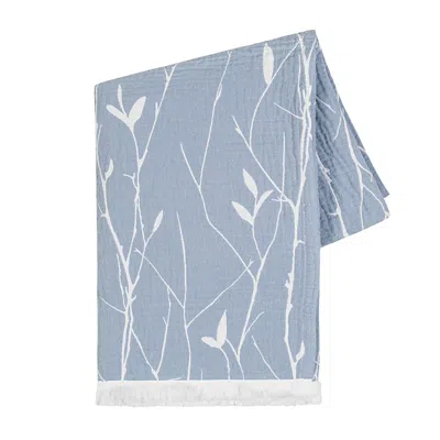 Lands Downunder Willow Cotton Reversible Throw