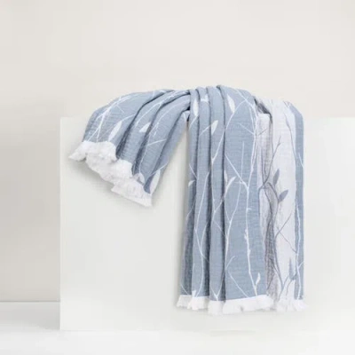 Lands Downunder Willow Throw In Blue