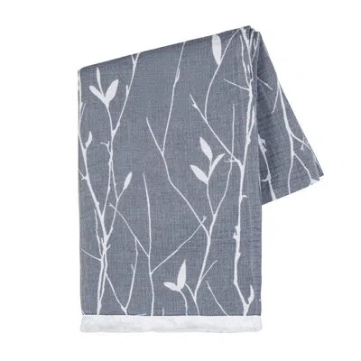 Lands Downunder Willow Throw In Blue Floral 3