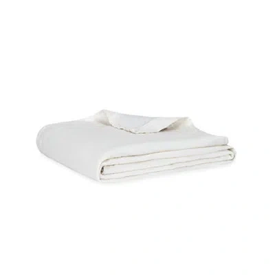 Lands Downunder Winslow Linen Blanket In White