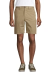 Lands' End 11" Traditional Fit Comfort First Knockabout Chino Shorts In Khaki
