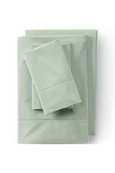 Lands' End 300 Thread Count Cotton Percale Bed Sheet Set