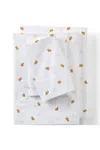 Lands' End 300 Thread Count Cotton Smooth Percale Bed Sheet Set