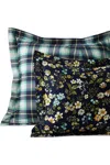 Lands' End 300 Thread Count Cotton Smooth Percale Pillow Sham In Multi