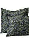 Lands' End 300 Thread Count Cotton Smooth Percale Pillow Sham In Black