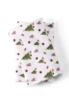 Lands' End 300 Thread Count Cotton Smooth Percale Pillowcases In Multi
