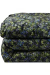 Lands' End 300 Thread Count Cotton Smooth Percale Printed Comforter In Multi