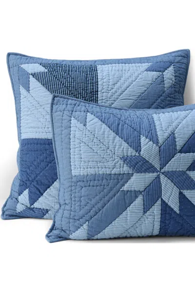 Lands' End 30th Anniversary Hunters Star Quilted Pillow Sham
