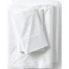 Lands' End 400 Thread Count Organic Cotton Percale Pillowcases In White