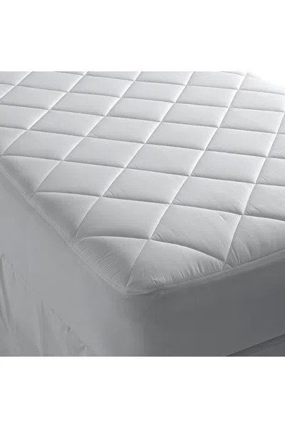 Lands' End 400 Thread Count Premium Supima Cotton Mattress Pad In Gray