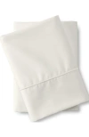 Lands' End 400 Thread Count Premium Supima Cotton No Iron Pillow Cases In White