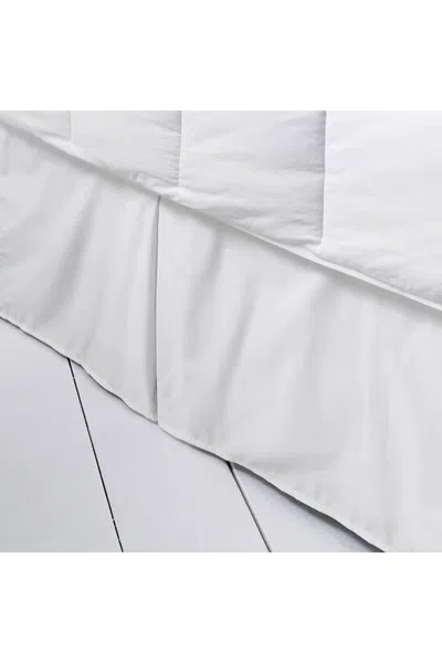 Lands' End 400 Thread Count Premium Supima Cotton No Iron Sateen Bedskirt In White