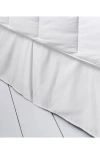 Lands' End 400 Thread Count Premium Supima Cotton No Iron Sateen Bedskirt In White