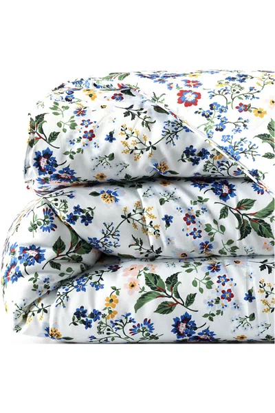 Lands' End 400 Thread Count Premium Supima Cotton No Iron Sateen Comforter In Multi