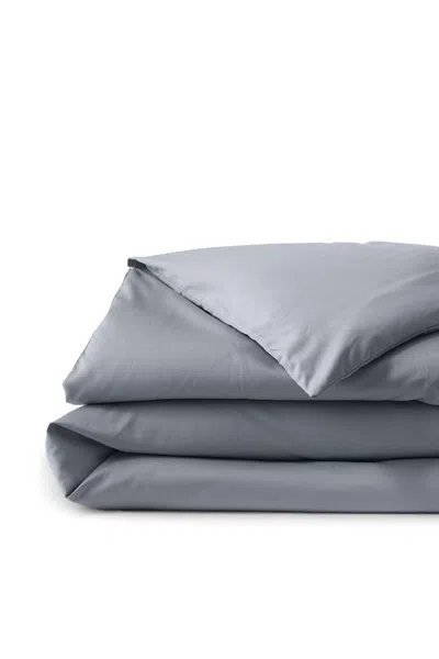 Lands' End 400 Thread Count Premium Supima Cotton No Iron Sateen Duvet Bed Cover