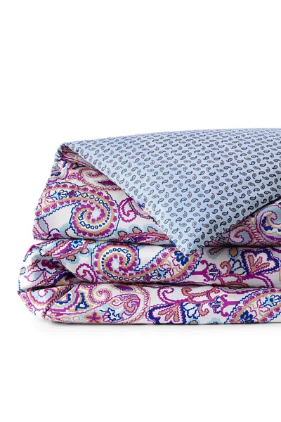 Lands' End 400 Thread Count Premium Supima Cotton No Iron Sateen Duvet Bed Cover In Multi