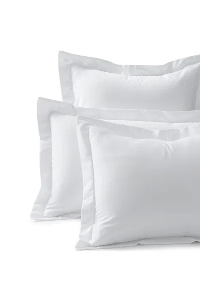 Lands' End 400 Thread Count Premium Supima Cotton No Iron Sateen Pillow Sham In White