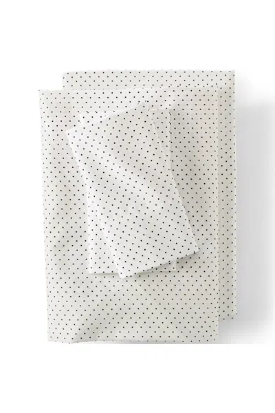 Lands' End 400 Thread Count Premium Supima Cotton Sateen Bed Sheet Set In Neutral