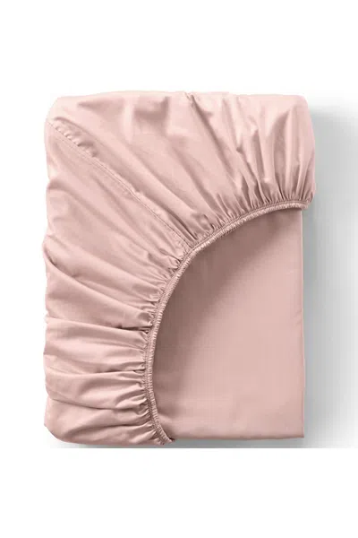 Lands' End 400 Thread Count Premium Supima Cotton Sateen Fitted Bed Sheet