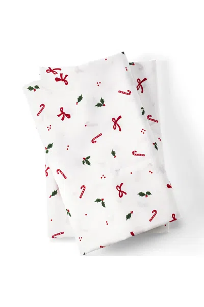 Lands' End 400 Thread Count Premium Supima Cotton Sateen Pillowcases In Multi