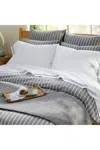 Lands' End 400 Thread Count Sateen Embroidered Sheets In Multi