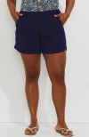 Lands' End 5" Board Shorts In Deep Sea Navy