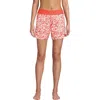 Lands' End 5" Quick Dry Elastic Waist Board Shorts Swim Cover-up Shorts With Panty